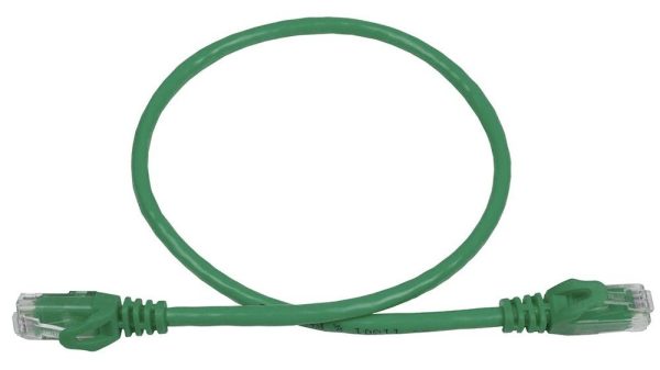 Dintek CAT. 6 0.5M GREEN PATCH CORD