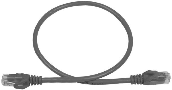 PowerPRO Gray Cat.5e U/UTP Patch Cord - PVC