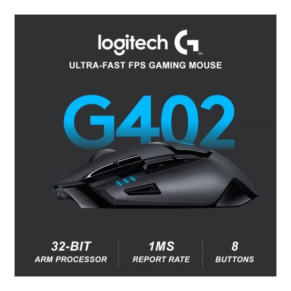 G402 Hyperion Fury Ultra-Fast FPS Gaming Mouse - Image 2
