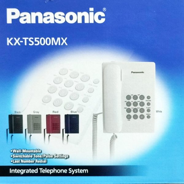 KX-TS500MX Corded Phone Integrated Telephone Systems Panasonic - Image 3