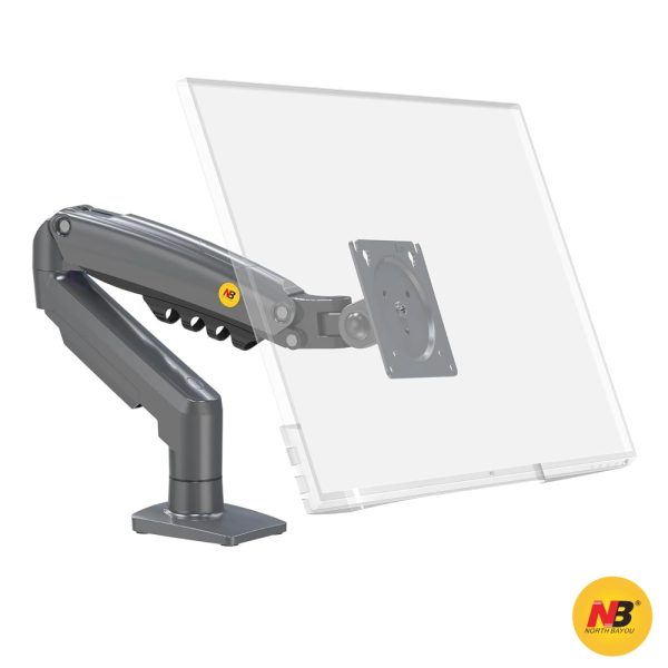 Model F80 - Gas Strut Desktop Monitor Mount - Image 3