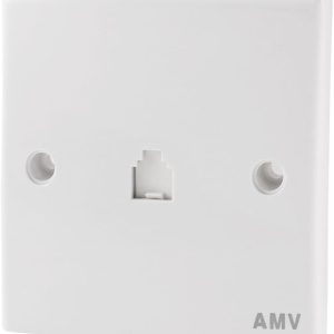 Telephone wall mount RJ11