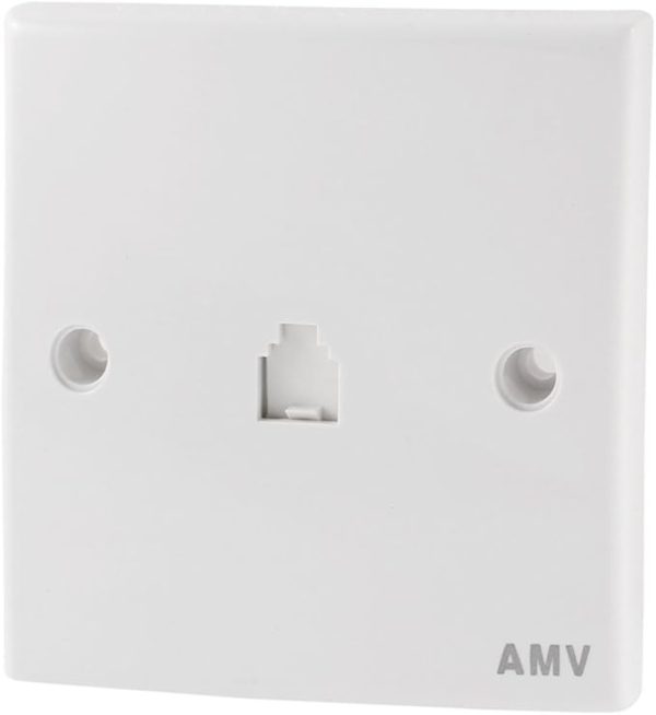 Telephone wall mount RJ11