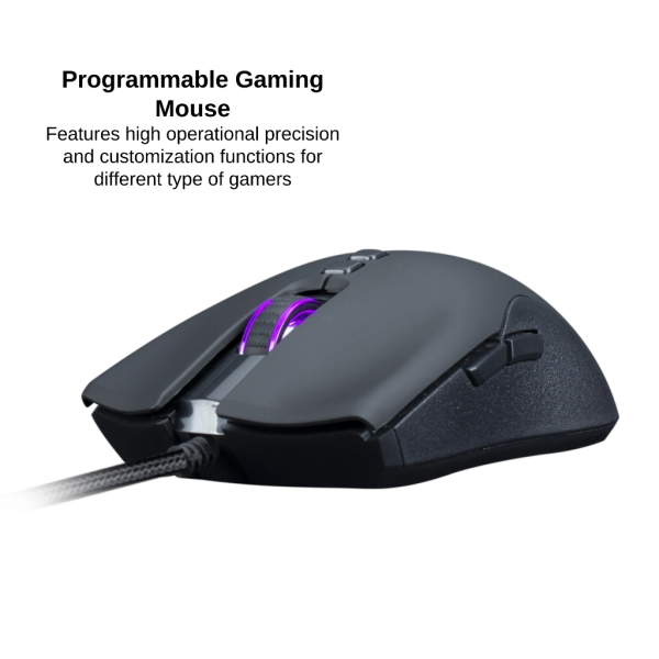MIKUSO Wired RGB Gaming Mouse XM-56U - Image 2