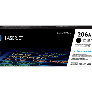 HP 206A Black Original LaserJet Toner Cartridge (W2110A)