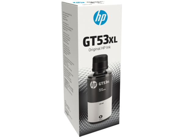 HP GT53XL 135-ml Black Original Ink Bottle (1VV21AA)