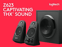 Logitech Z623 2.1 Speaker System, THX-Certified