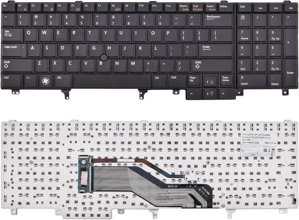 Product details of Dell Latitude E6520 E6530 E6540 E5520 E5520M E5530 Laptop Keyboard